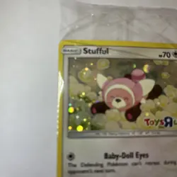 Stufful - (Toys R Us) 110/147 Holo SEALED PROMO Full Art Pokemon Card #5 - Image 2