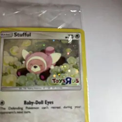 Stufful - (Toys R Us) 110/147 Holo SEALED PROMO Full Art Pokemon Card #5 - Image 3