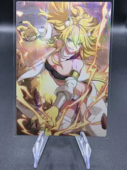 Leone Akame Ga Kill Holographic Anime Collectible Trading Card - Image 1