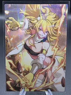 Leone Akame Ga Kill Holographic Anime Collectible Trading Card - Image 2