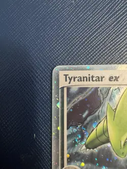 Pokemon TCG Tyranitar EX SWIRL 17/17 Ultra Rare Holo Card #17/17 - Image 3