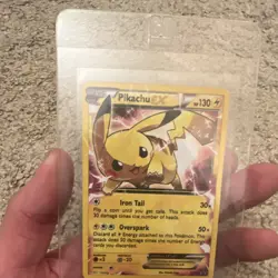 The Pokemon Company Pikachu EX xy 84Promo Holo 130 HP 2017 English BASIC Card - Image 2