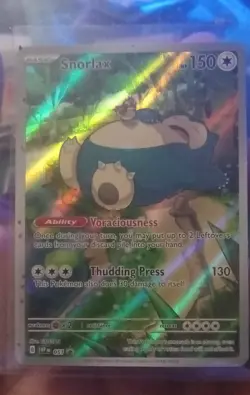 Snorlax 051 Sv: Scarlet & Violet Promo Cards Holo - Image 1
