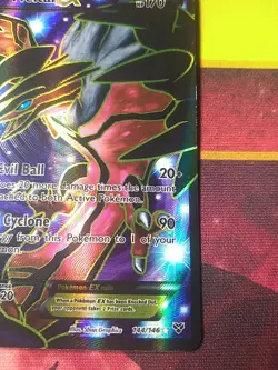 Pokemon TCG Yveltal-Ex Holo Full Art Ultra Rare Card XY 144/146 HP Free Shipping - Image 3