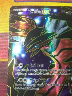 Pokemon TCG Yveltal-Ex Holo Full Art Ultra Rare Card XY 144/146 HP Free Shipping - Image 4