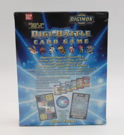 Digimon Digi-Battle Card Game Starter Set Upper Deck Bandai 2000 Sealed - Image 3