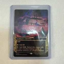 Eldrazi Temple (0014) (Borderless) Edge of Eternities: Stellar Sights Foil - Image 1