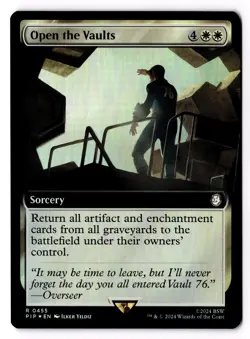 Open the Vaults (Extended Art) 455 Universes Beyond: Fallout Foil NM - Image 1