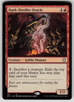 Dark-Dweller Oracle R Commander: Adventures in the Forgotten Realms 119 NM - Image 1