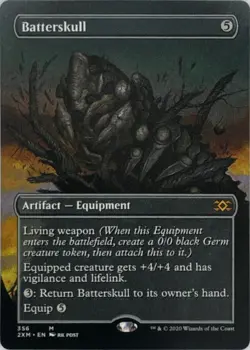 Batterskull (#356) - Borderless - Double Masters - MTG Magic: The Gathering - LP - Image 1