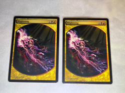 MTG Magic the Gathering Blightning (6/9) Magic Player Rewards 2009 x 2 - Image 1