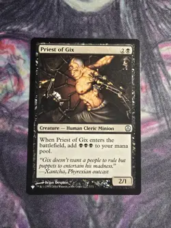 Priest of Gix The List Reprints Regular - Image 1