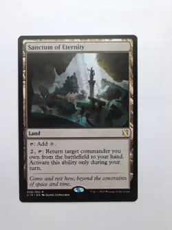 MTG Sanctum of Eternity (C19) Commander 2019 Regular Rare 059/302 - Image 1