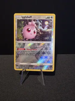 Igglybuff 168/236 Reverse Holo Pokemon 2019 Cosmic Eclipse - NM Pokemon Card - Image 1