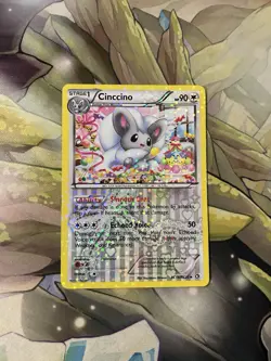 Cinccino RC19/RC25 Holo BW Legendary Treasures Radiant Collection Pokemon - Image 1