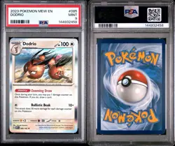 2023 POKEMON MEW EN-151 #085 DODRIO PSA 9 - Image 3