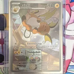 Pokemon Raichu Sv02: Paldea Evolved 211/193 Illustration Rare Holo English - Image 1