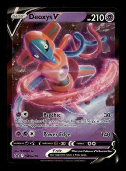 Deoxys V SWSH266 SWSH: Sword & Shield Promo Cards Pokemon TCG - Image 1