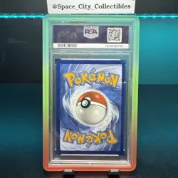 Pokemon TCG Genesect 008/094 Phantasmal Flames Stamp 2025 Cosmos Holo PSA 8 - Image 2