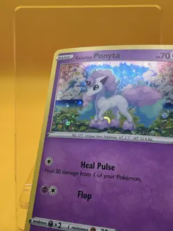 ✨SWSH013 Galarian Ponyta Pokemon TCG Sword & Shield Black Star Promo LP - Image 5