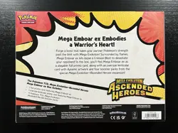 Pokemon TCG Mega Evolution-Ascended Heroes Mega Emboar ex Box Factory Sealed - Image 3