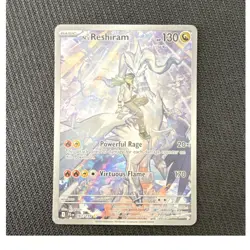 Pokemon TCG N's Reshiram 167/159 Sv09 Journey Together IR Holo Full Art 130HP - Image 1