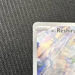 Pokemon TCG N's Reshiram 167/159 Sv09 Journey Together IR Holo Full Art 130HP - Image 2