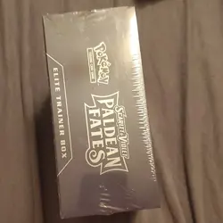 Pokemon TCG Scarlet & Violet Paldean Fates Elite Trainer Box English Mimikyu - Image 4