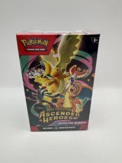 Pokemon TCG: Mega Evolution – Ascended Heroes Booster Bundle Lot (2 Boxes) - Image 2