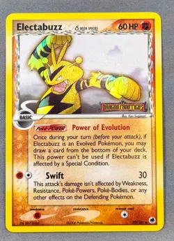 LP Reverse Holo Electabuzz 29/101 Dragon Frontiers Pokemon Ken Sugimori - Image 1