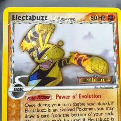 LP Reverse Holo Electabuzz 29/101 Dragon Frontiers Pokemon Ken Sugimori - Image 3