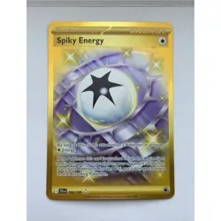 Pokemon TCG Spiky Energy 190/159 Sv09 Hyper Rare Holo EN - Image 1