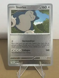 Pokemon TCG Snorlax 063/088 C Perfect Order Reverse Holo NM - Image 1