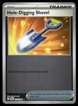 Hole-Digging Shovel 074/088 Common Perfect Order Pokemon Reverse Holo Near Mint - Image 1