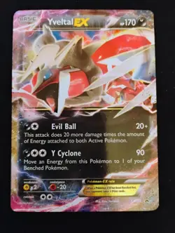 Pokemon Yveltal EX - (Shiny) XY150 XY Holo - Image 1