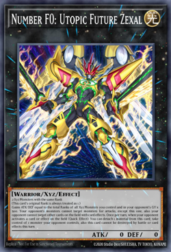 Yugioh Number F0: Utopic Future Zexal DUAD-EN042 1st Ed Ultra Rare NM Presale - Image 1
