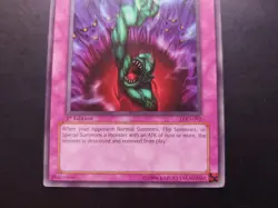 Yugioh - Bottomless Trap Hole LOD-092 Rare 1st Edition - Image 3