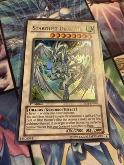 Stardust dragon (TDGS-EN040) Ultra rare 1st Edition - Image 1