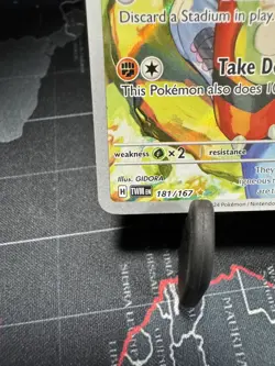 Hisuian Growlithe Holo Illustration Rare Card 181/167 Sv06: Twilight Masquerade - Image 5