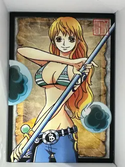 Panini One Piece Epic Journey Card #204 Nami Fish-Man Island 2022 - Image 1