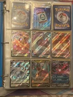 Pokemon 530 Pokemon TCG Trading Cards Collection - Binder Lot - Image 1