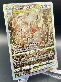 Hisuian Zoroark VSTAR GG56/GG70 Crown Zenith Galarian Gallery Pokemon Card NM/M - Image 3