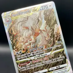 Hisuian Zoroark VSTAR GG56/GG70 Crown Zenith Galarian Gallery Pokemon Card NM/M - Image 5