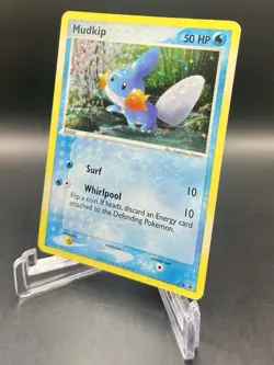 Mudkip 018 *SWIRL* EX Deck Tin (2004) Nintendo Black Star Promo Pokemon Card LP - Image 2