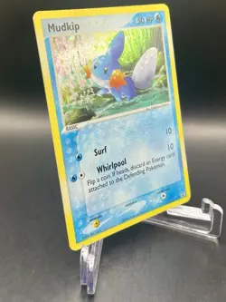 Mudkip 018 *SWIRL* EX Deck Tin (2004) Nintendo Black Star Promo Pokemon Card LP - Image 3