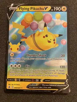 Flying Pikachu V 006/025 Celebrations NM- M Ultra Rare Pokemon Card - Image 1