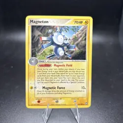 Magneton 16/108 Rare Power Keepers Pokemon Vintage Card NM -j - Image 1