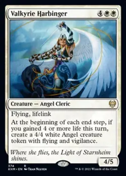 Valkyrie Harbinger - Light Play MTG Kaldheim - Image 1