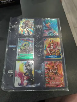 Bandai 2nd Anniversary Sealed Card Set Monkey.D.Luffy P-043 Foil - Image 1