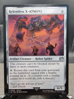 MTG Relentless X-ATM092 - FIN Universes Beyond: FINAL FANTASY U 0268 - Image 1